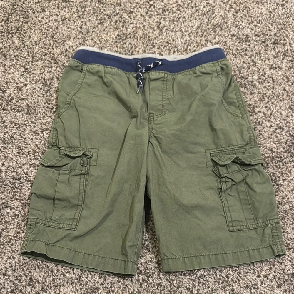 Boys Carter’s Green Cargo Shorts